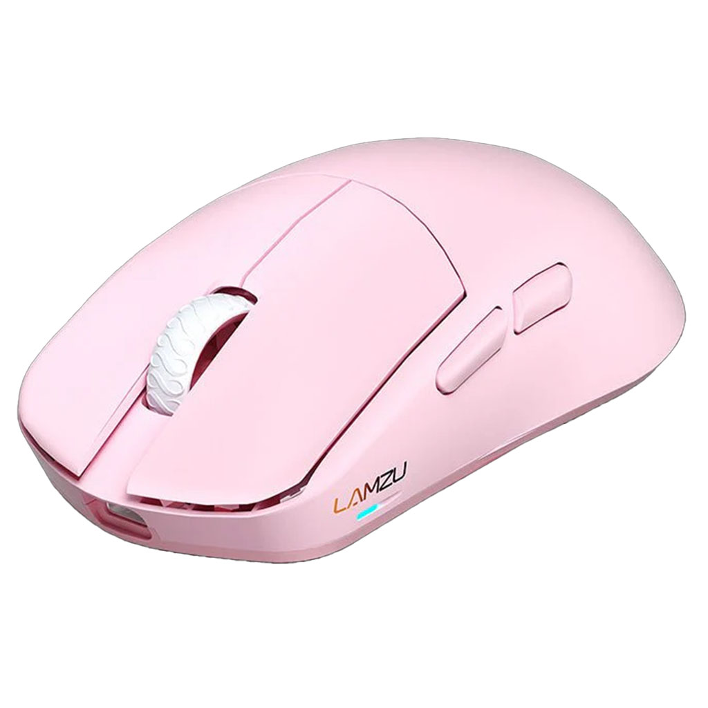 Lamzu Maya X 8K Wireless Optical Gaming Mouse - Light Pink