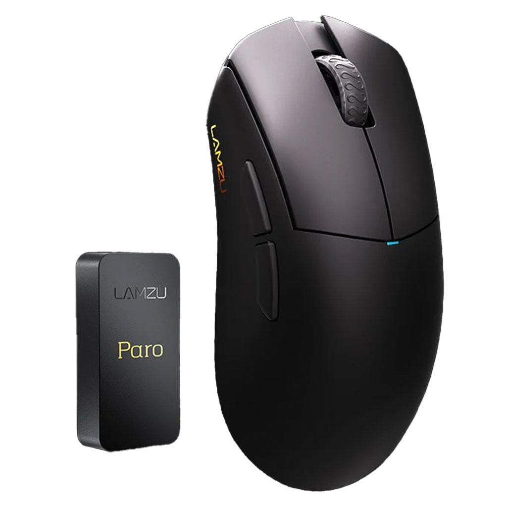 Lamzu Paro Aurora 8K Wireless Optical Gaming Mouse - Charcoal