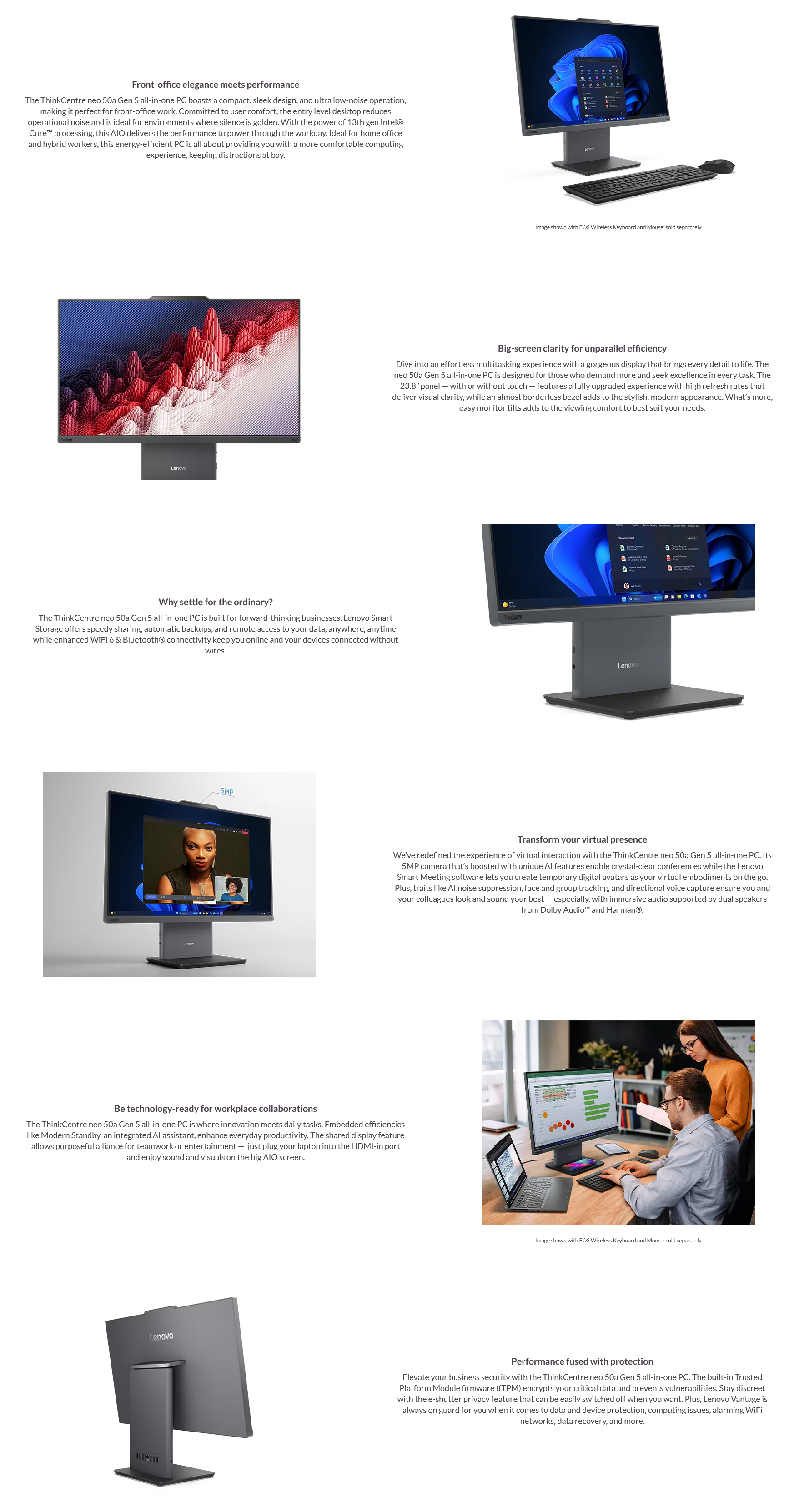Lenovo ThinkCentre NEO 50A G5 23.8
