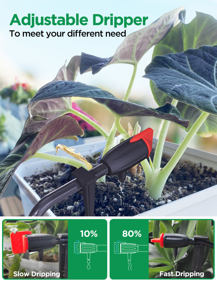 LetPot DI-3 SmartDrip Automatic Watering System w/ App Control - Green