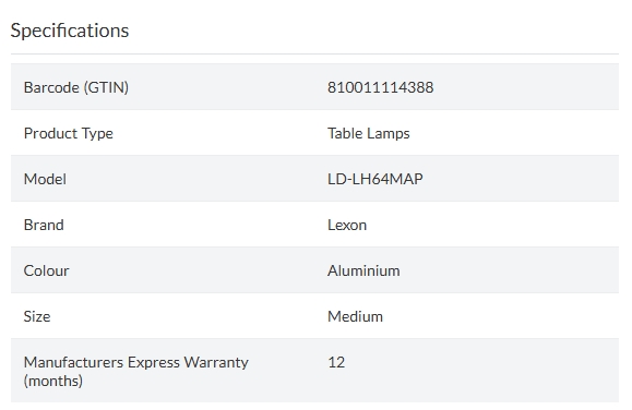 Lexon Mina M Medium Portable LED Lamp - Alu Polish