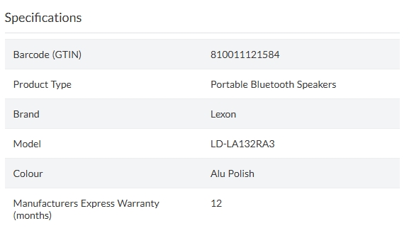 Lexon Ray Set Of Magnetic Bluetooth Speakers - Alu Polish