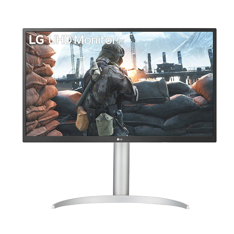 LG 27UP550N W 27 4K UHD HDR IPS LED Monitor With 90W USB C 27UP550N 