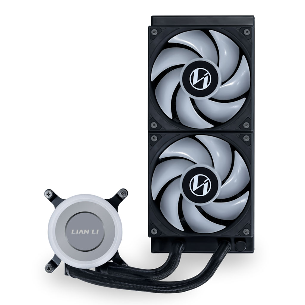 Ga Computer Fans Lian Li GA II LITE 240mm ARGB AIO Liquid CPU Cooler - RGB Fans Version ...