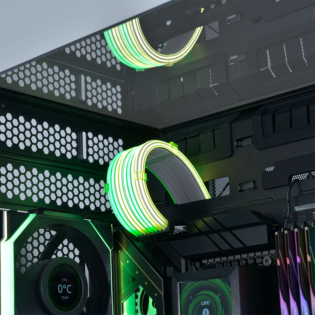 Lian Li Strimer Wireless CPU 2x8-PIN - PW8-1W-CPU | Mwave