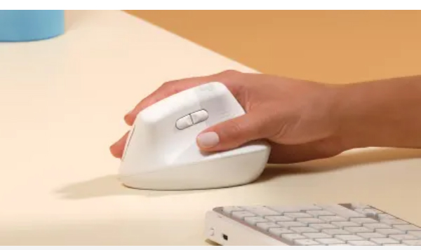 Logitech Lift Vertical Ergonomic Wireless Optical Mouse for Mac - Overview 8
