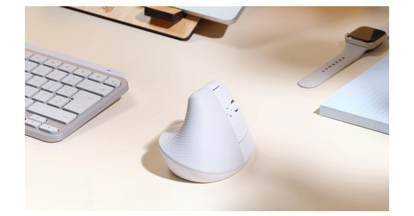 Logitech Lift Vertical Ergonomic Wireless Optical Mouse for Mac - Overview 6