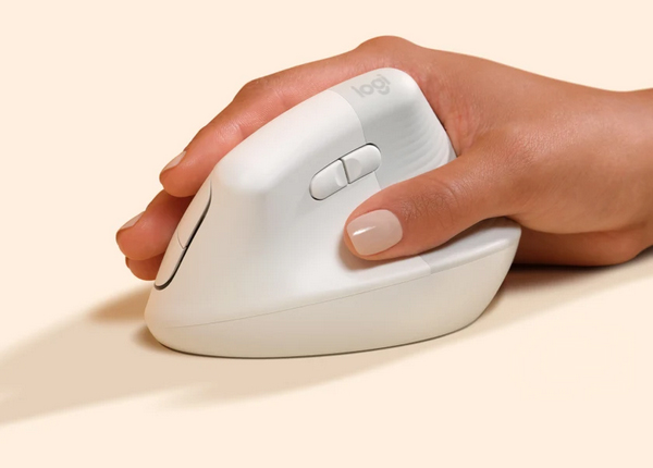Logitech Lift Vertical Ergonomic Wireless Optical Mouse for Mac - Overview 2