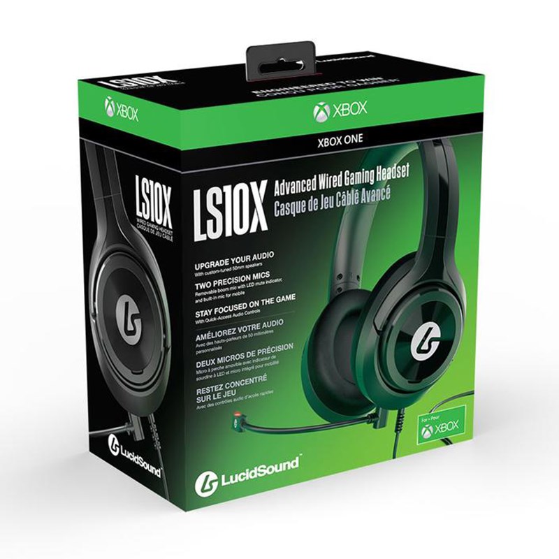 LucidSound LS10X Advanced Wired Gaming Headset for Xbox One Black