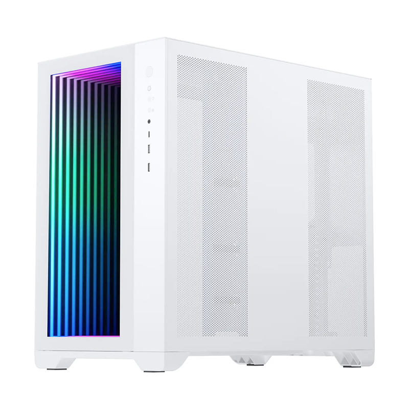 MagniumGear Neo Qube 2 Infinity Mirror D-RGB TG Mid-Tower E-ATX Case ...