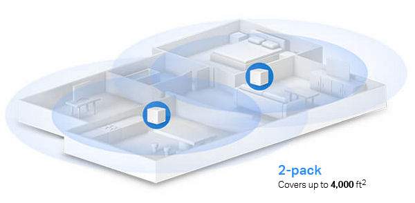 Mercusys Halo H60X AX1500 Dual Band Mesh Wi-Fi 6 System - 2 Pack