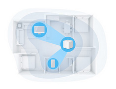 Mercusys Halo H60X AX1500 Whole Home Mesh WiFi 6 System - 3-pack