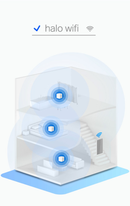 Mercusys Halo H60X AX1500 Whole Home Mesh WiFi 6 System - 3-pack
