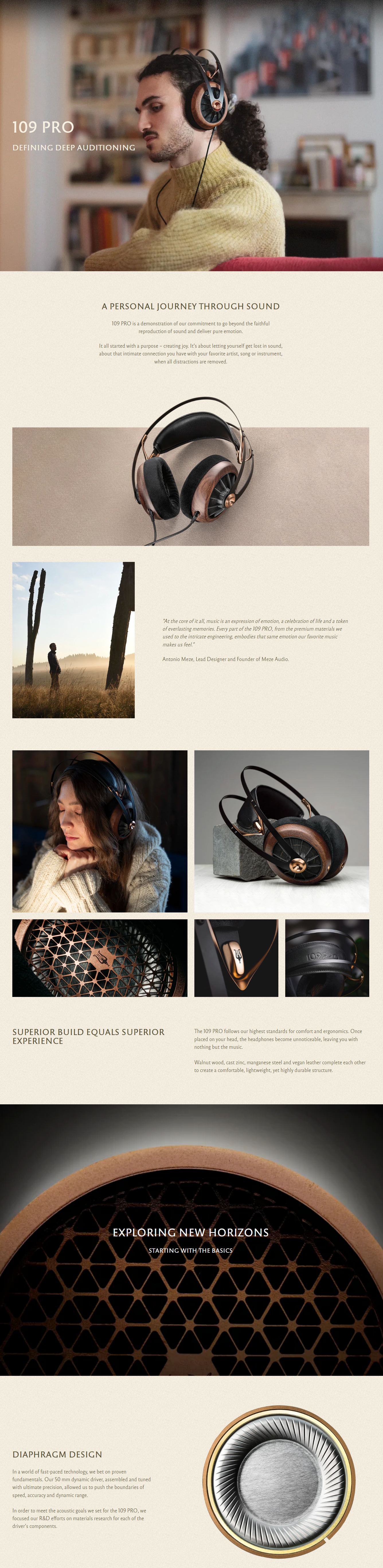 Meze 109 Pro Headphones