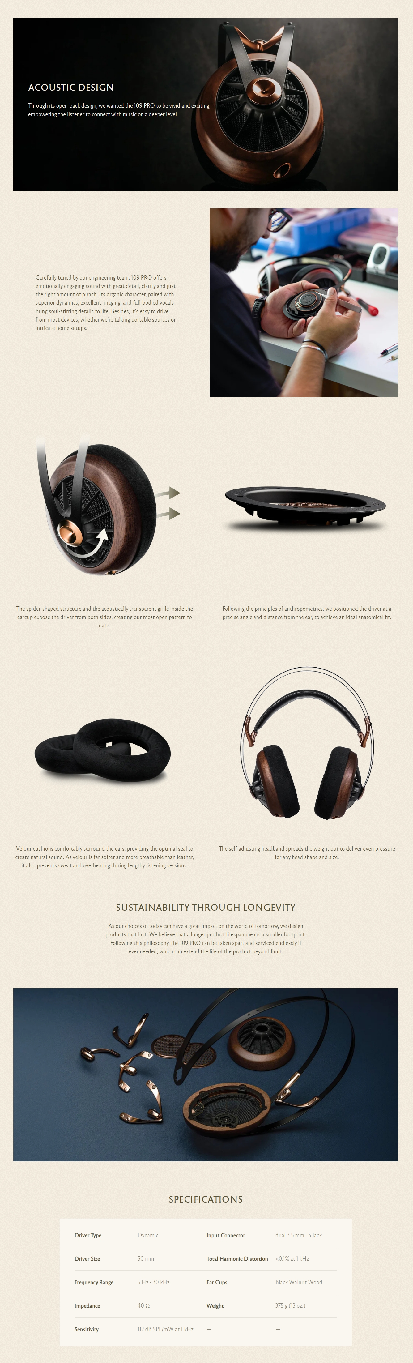 Meze 109 Pro Headphones