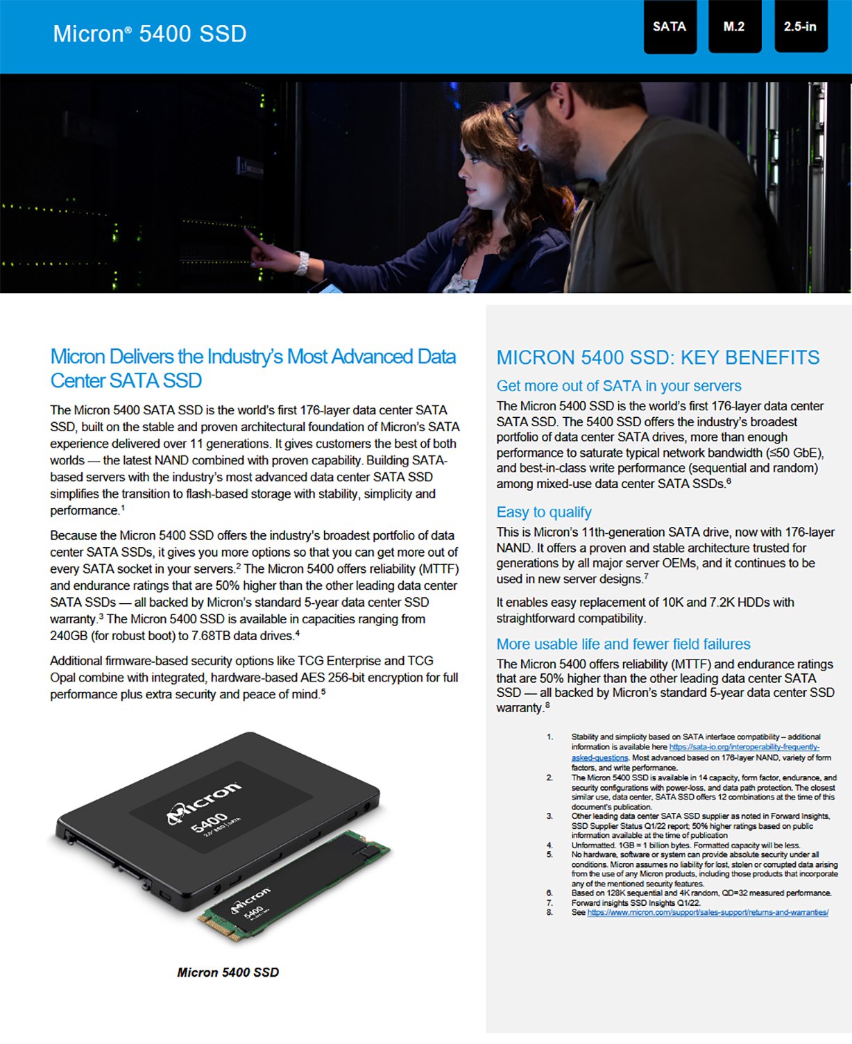 Micron 5400 PRO 3.84TB 2.5