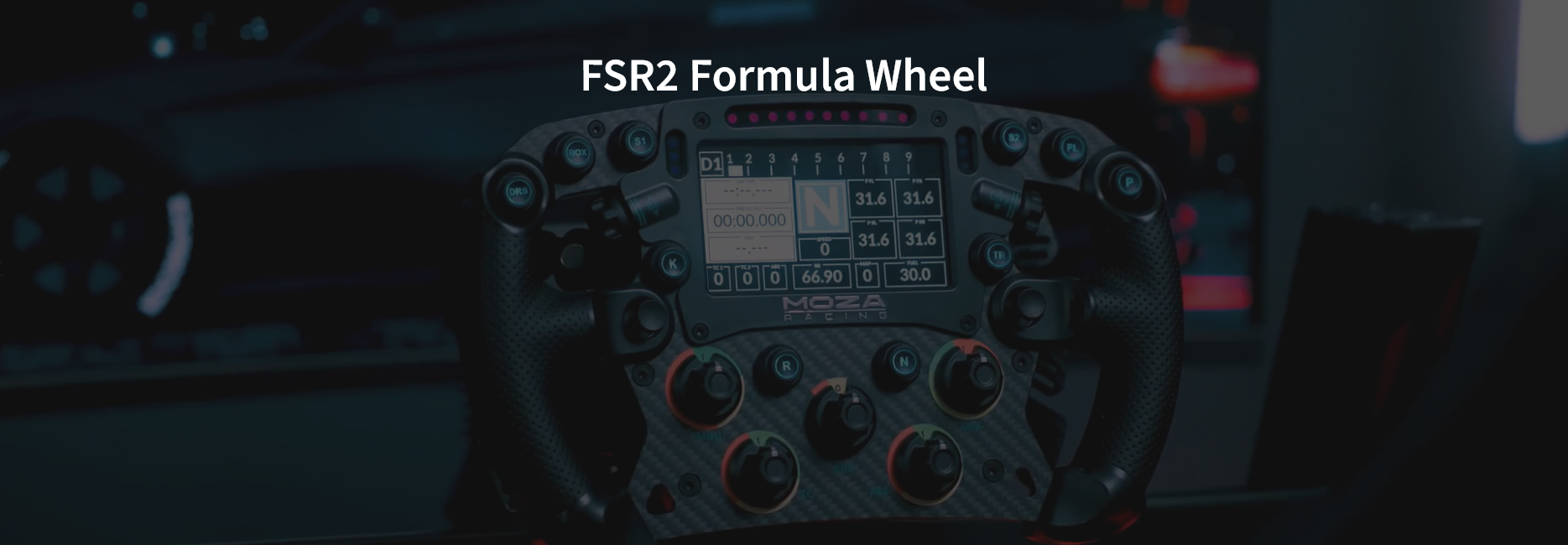 MOZA Racing FSR2 Formula Wheel