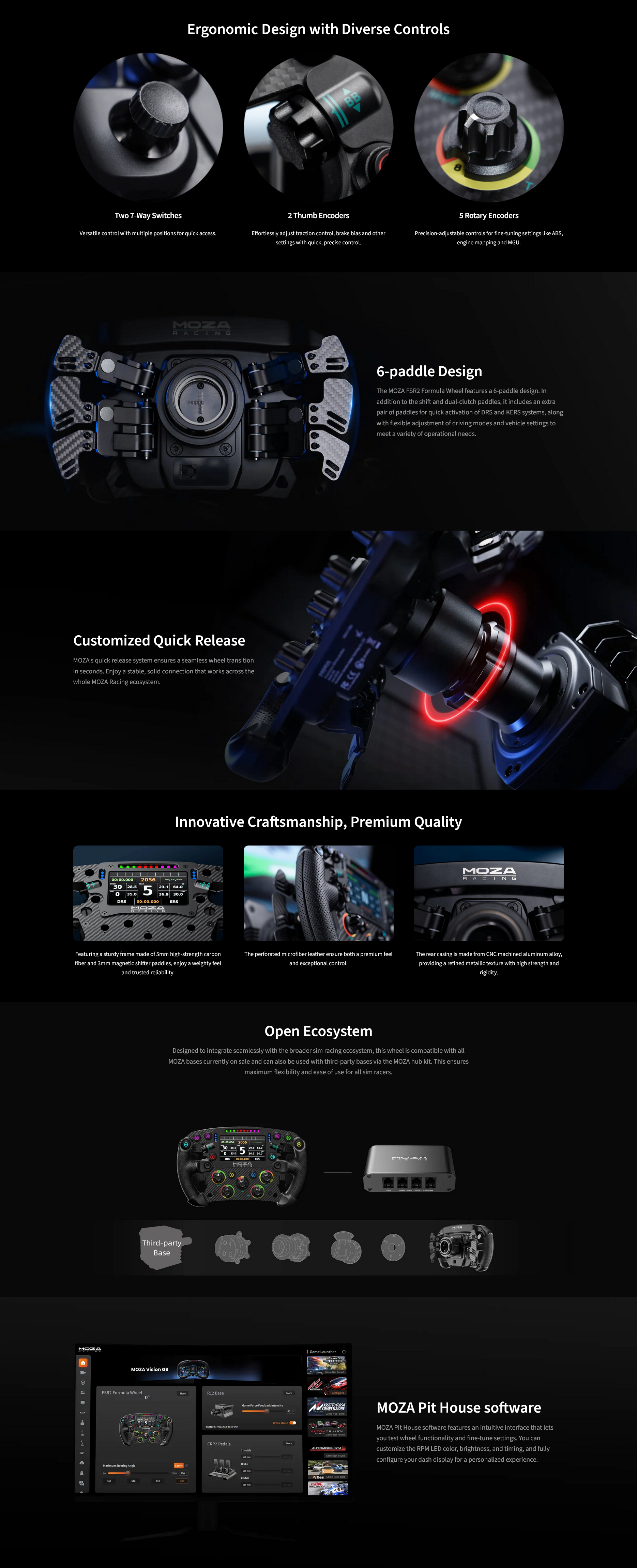 MOZA Racing FSR2 Formula Wheel