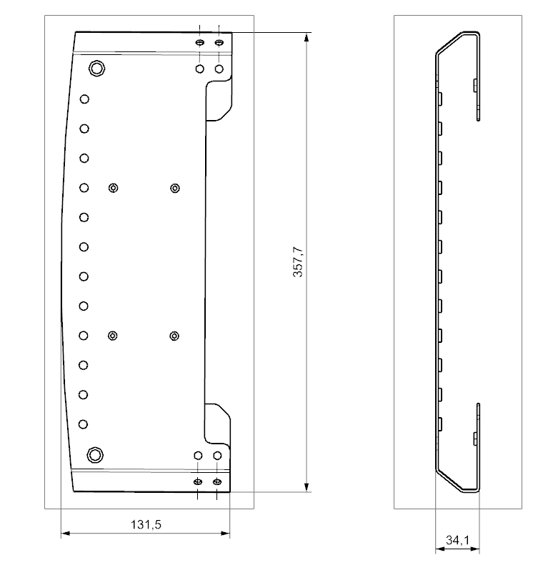 MOZA Racing mBooster Base Extension Plate