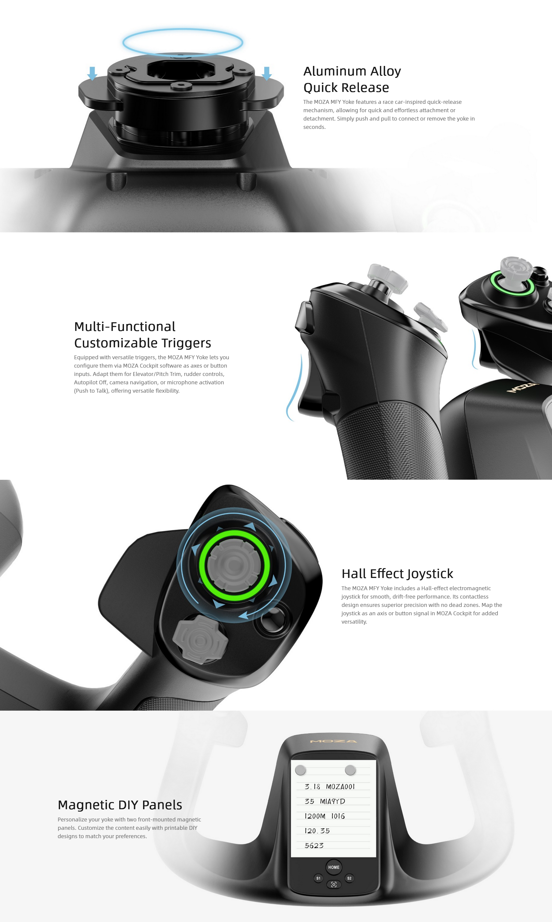 MOZA Racing MFY Yoke