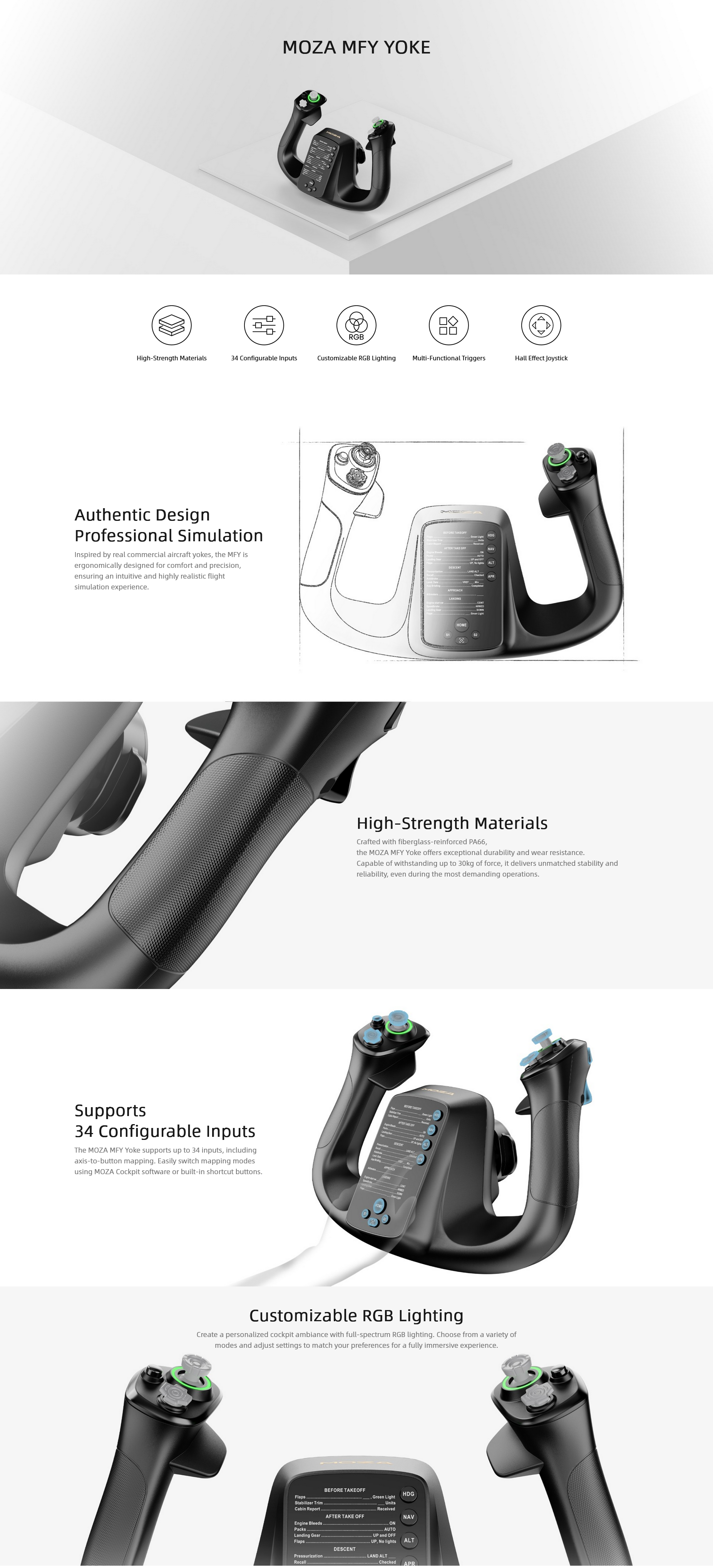 MOZA Racing MFY Yoke