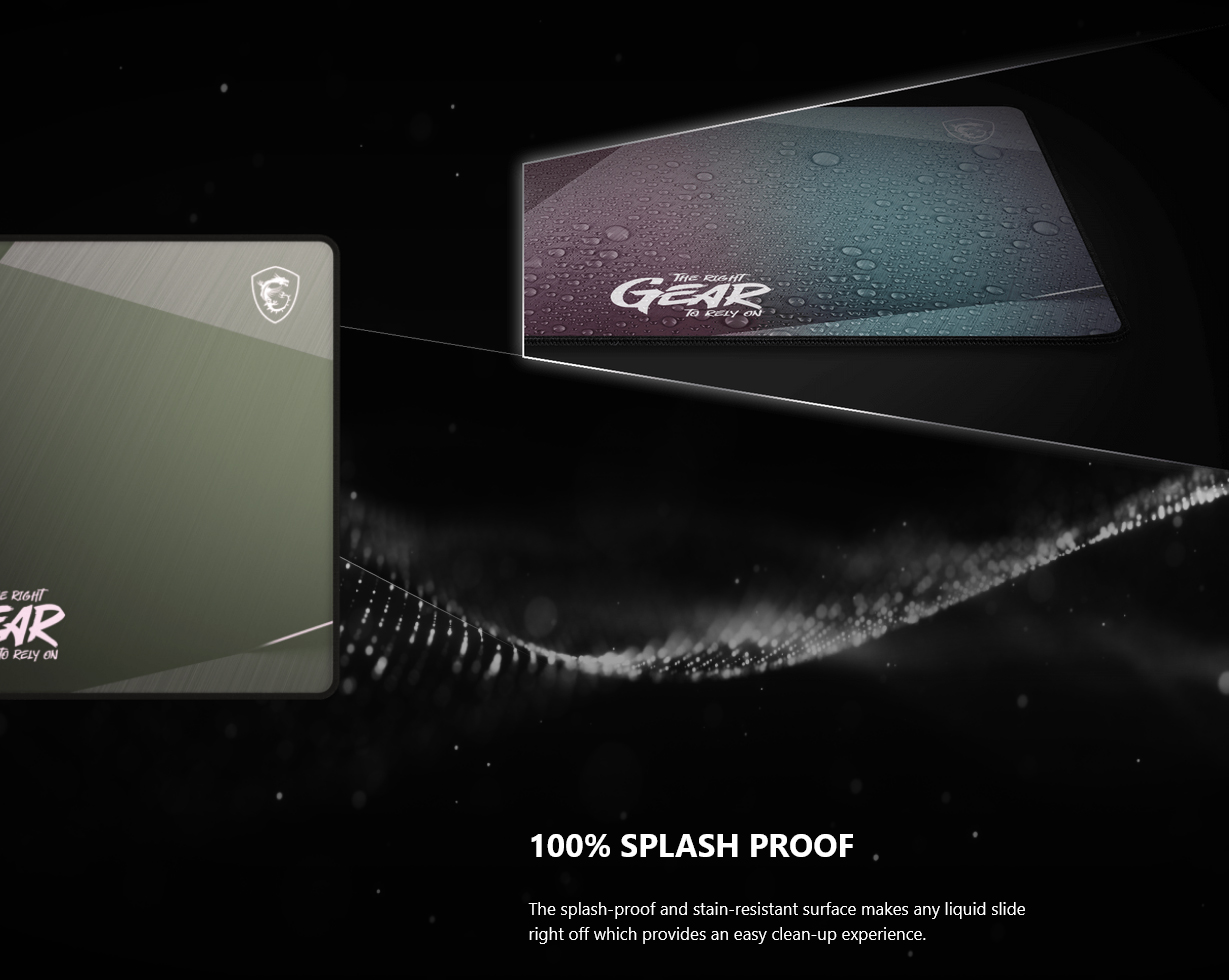 MSI Agility GD22 Medium Gaming Mouse Pad - Gleam Edition