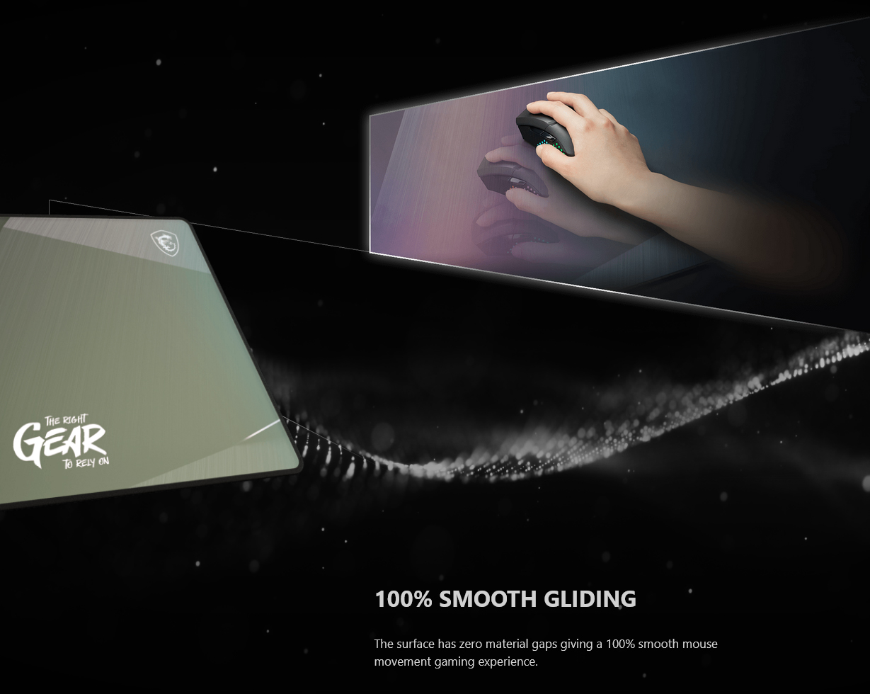 MSI Agility GD22 Medium Gaming Mouse Pad - Gleam Edition