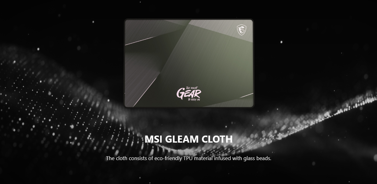 MSI Agility GD22 Medium Gaming Mouse Pad - Gleam Edition