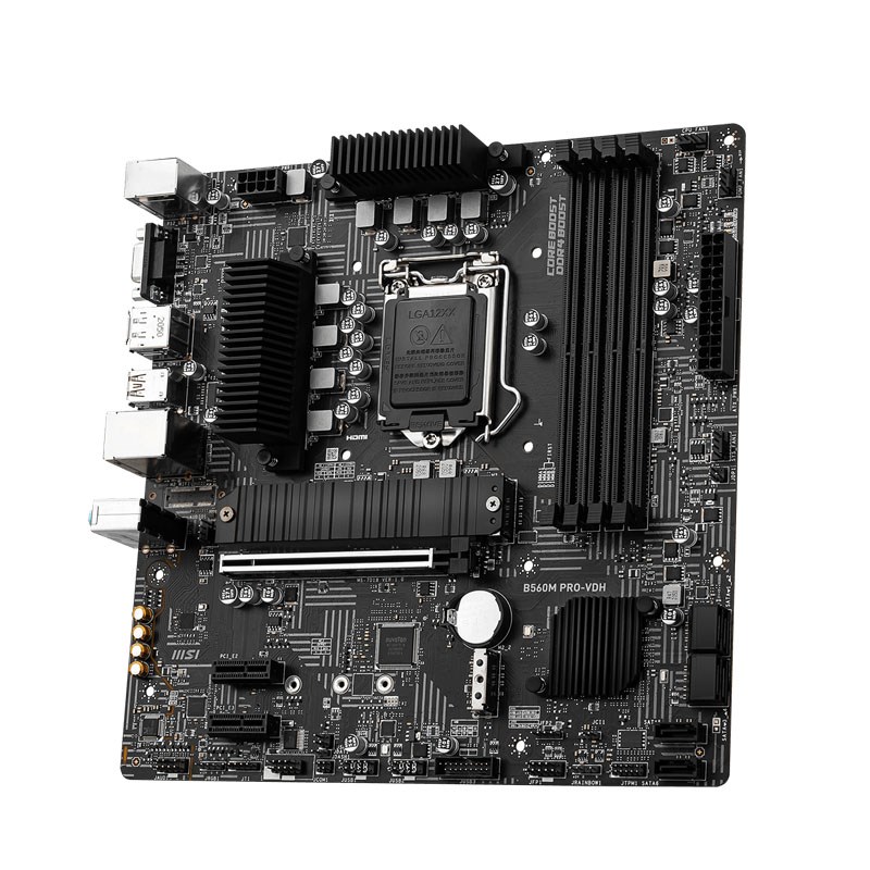 MSI B560M PROVDH Intel LGA 1200 MicroATX Motherboard B560M PROVDH