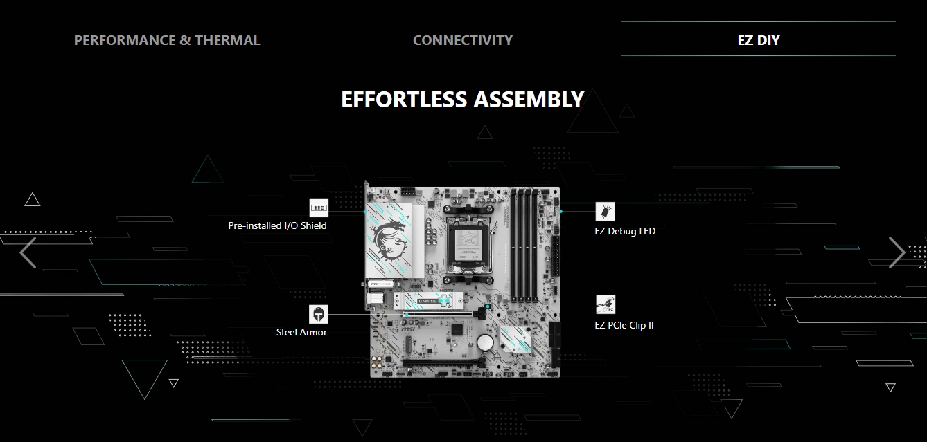 MSI B840M GAMING PLUS WIFI6E AM5 Micro-ATX Motherboard