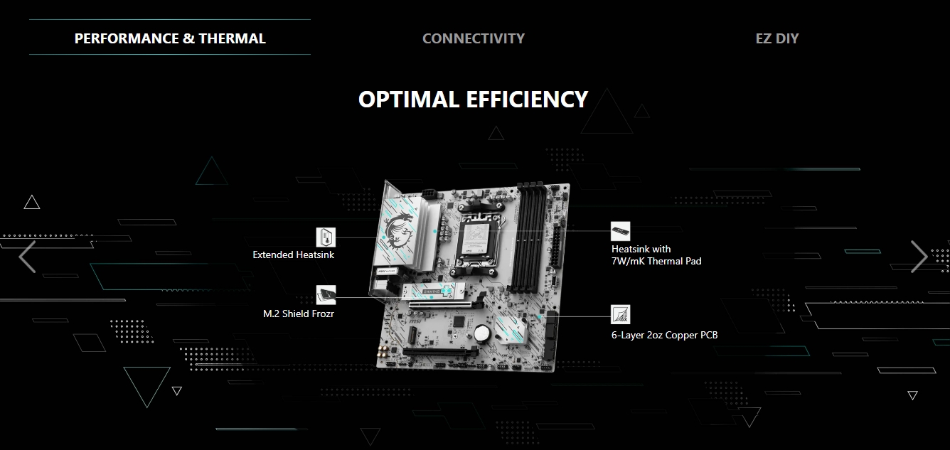 MSI B840M GAMING PLUS WIFI6E AM5 Micro-ATX Motherboard