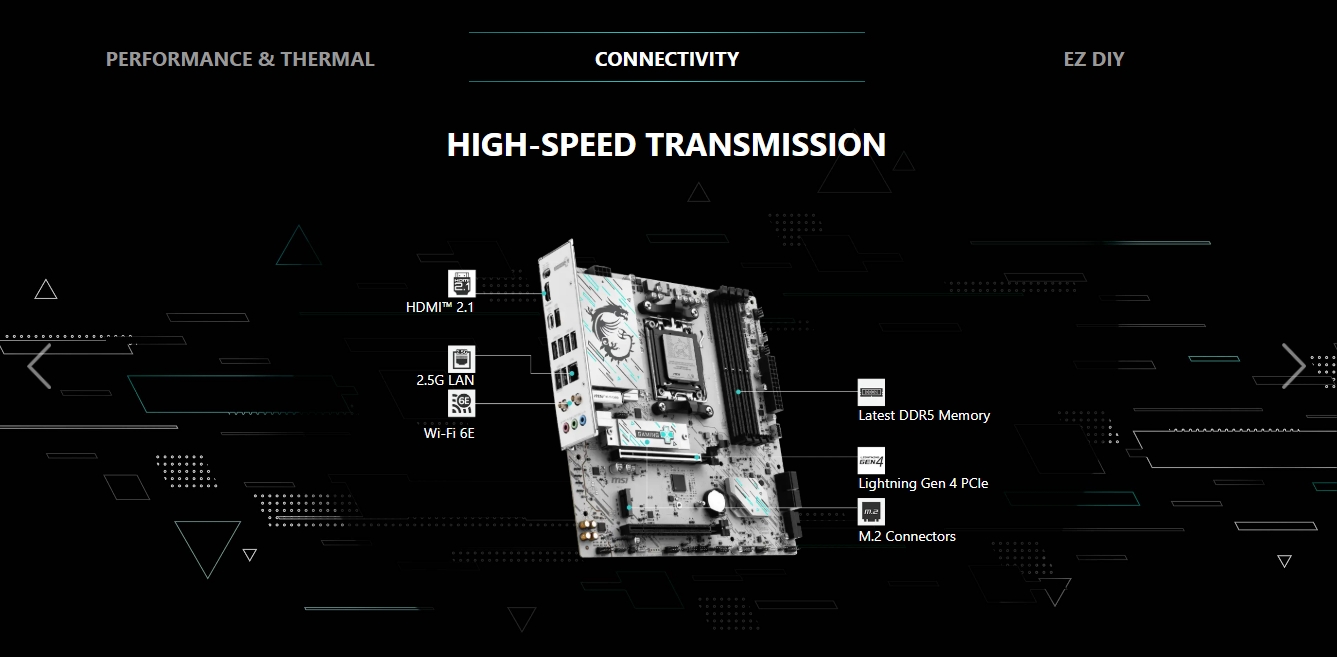MSI B840M GAMING PLUS WIFI6E AM5 Micro-ATX Motherboard