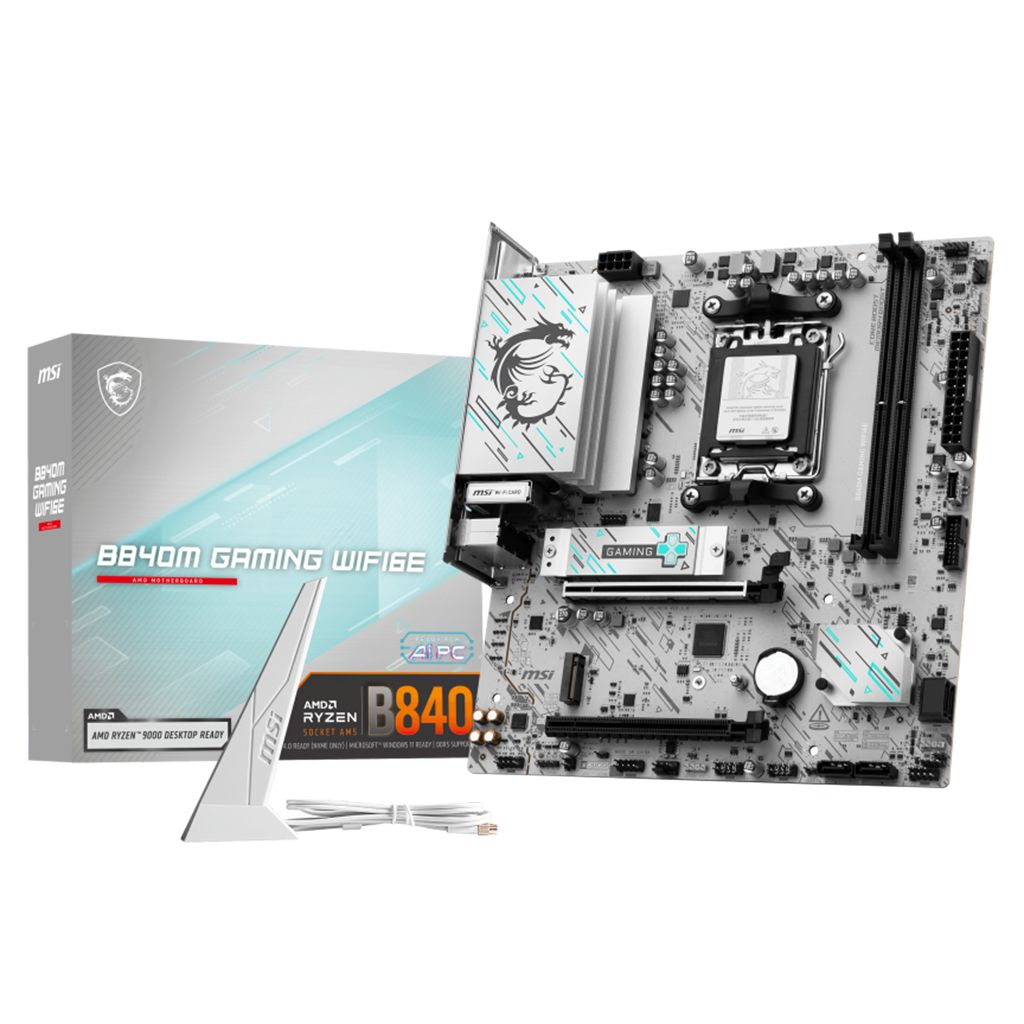 MSI B840M GAMING WIFI6E AM5 Micro-ATX Motherboard B840M GAMING