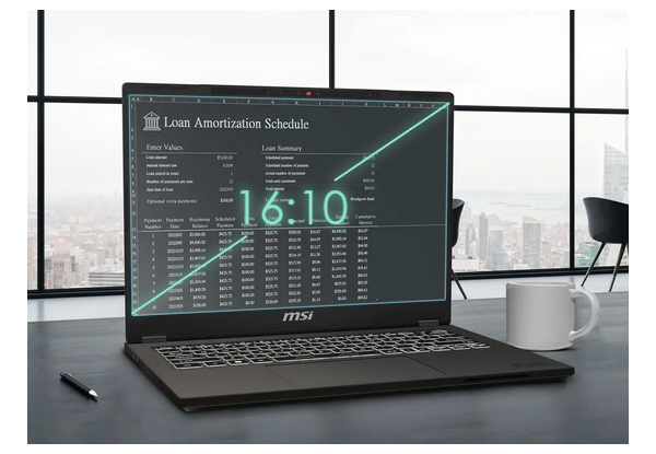 MSI Commercial 14 H A13MG vPro 14" FHD+ Laptop i5-13500H 16GB 512GB W11P