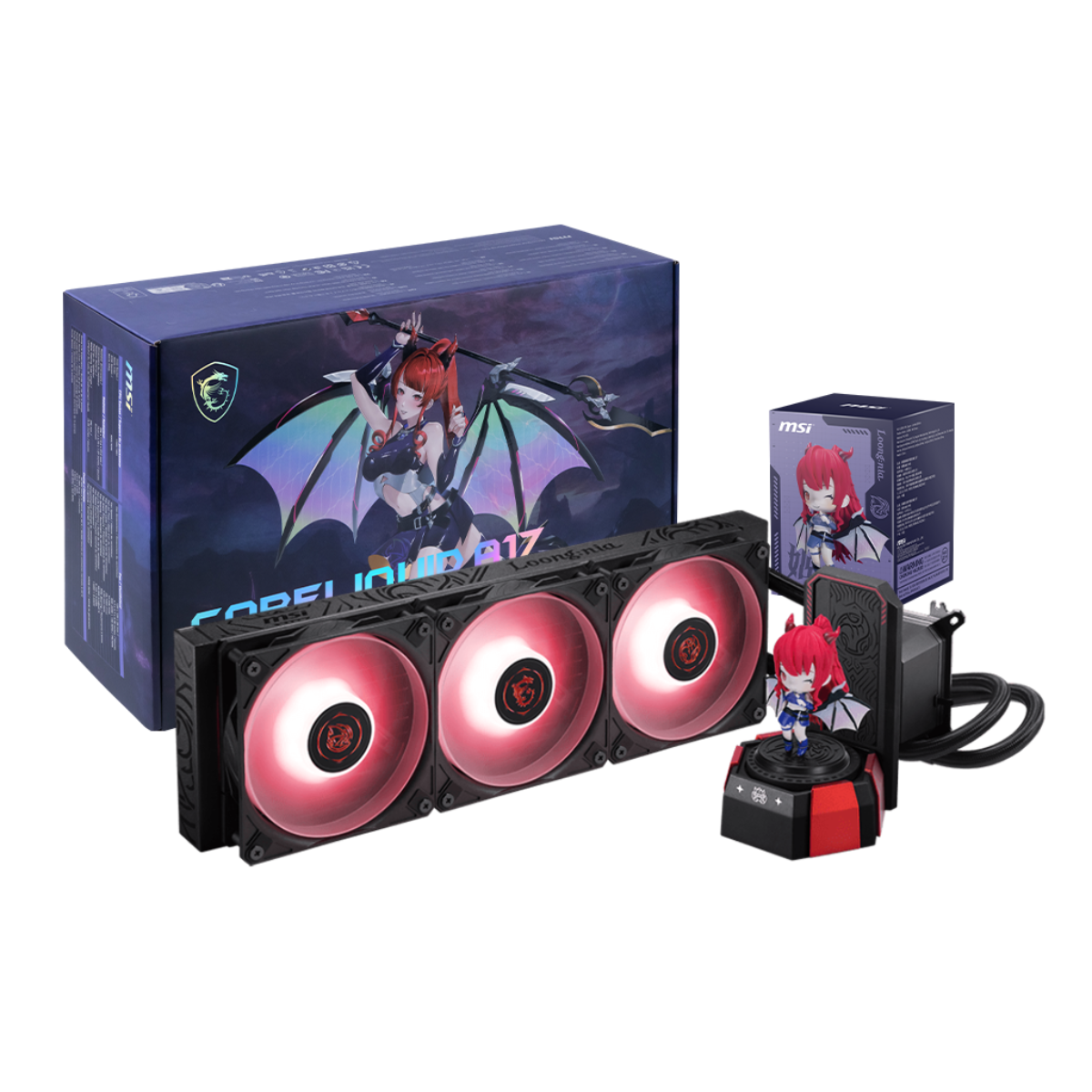 MSI CORELIQUID A17 MLG EDITION 360mm ARGB AIO Liquid CPU Cooler ...