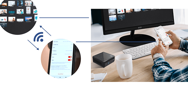 MSI Cubi N Mini PC N200 4GB 128GB WiFi + BT W11P