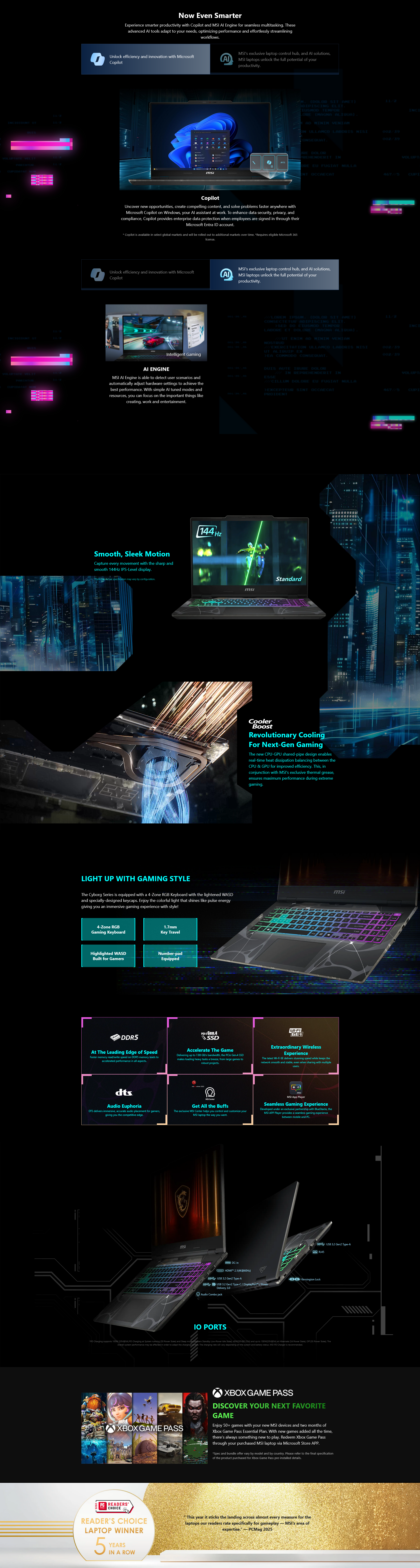 MSI Cyborg 15 15.6