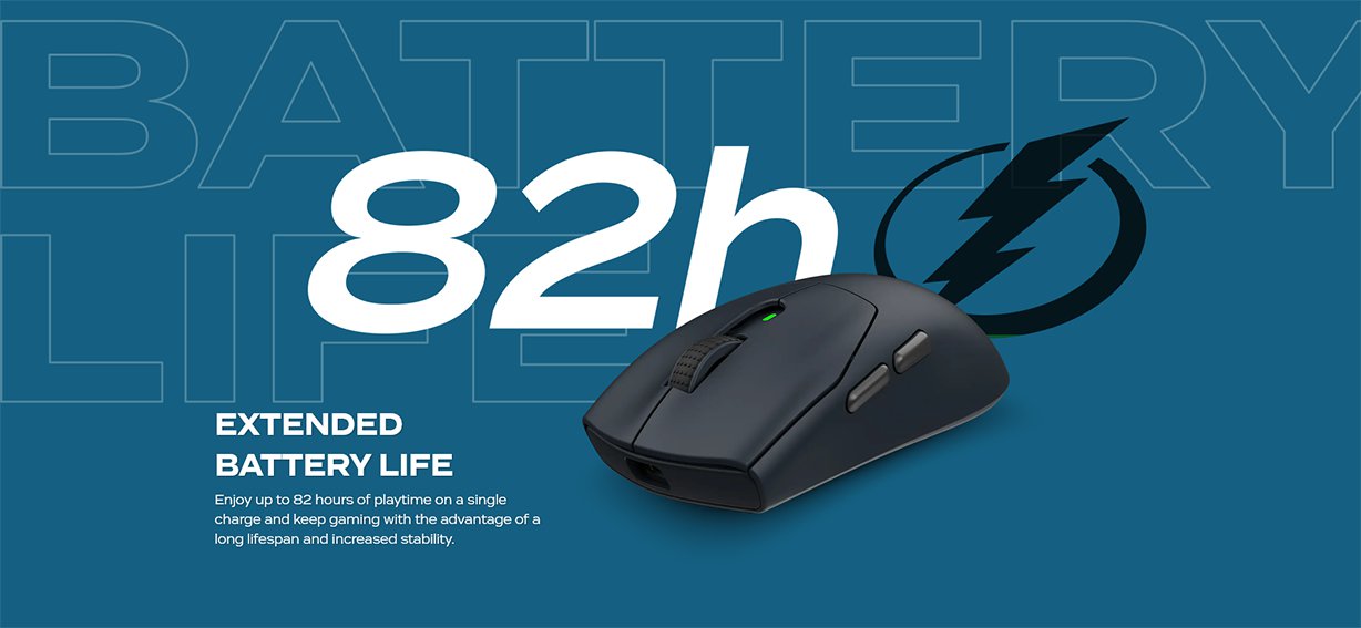 MSI FORGE GM340 Wireless Optical Gaming Mouse - Violet