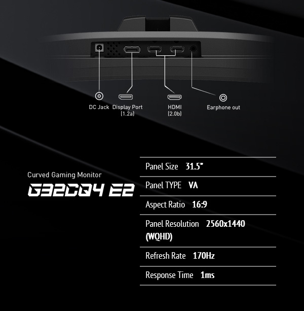 MSI G32CQ4 E2 31.5