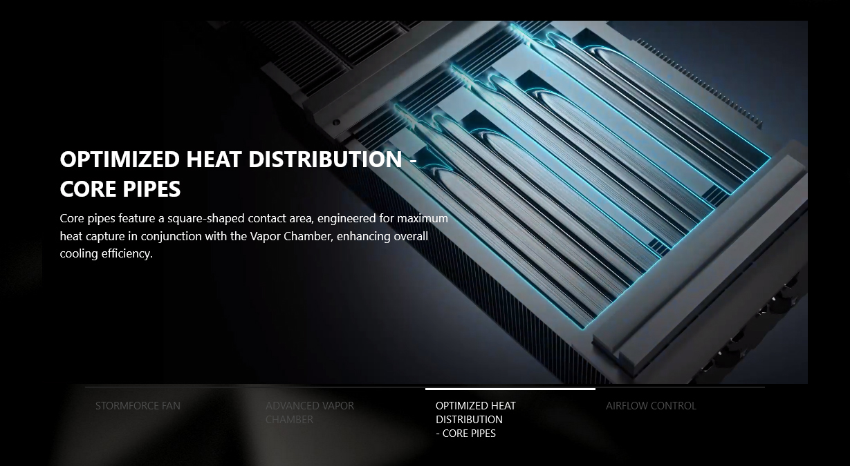 MSI GeForce RTX 5080 SUPRIM SOC 16GB Video Card