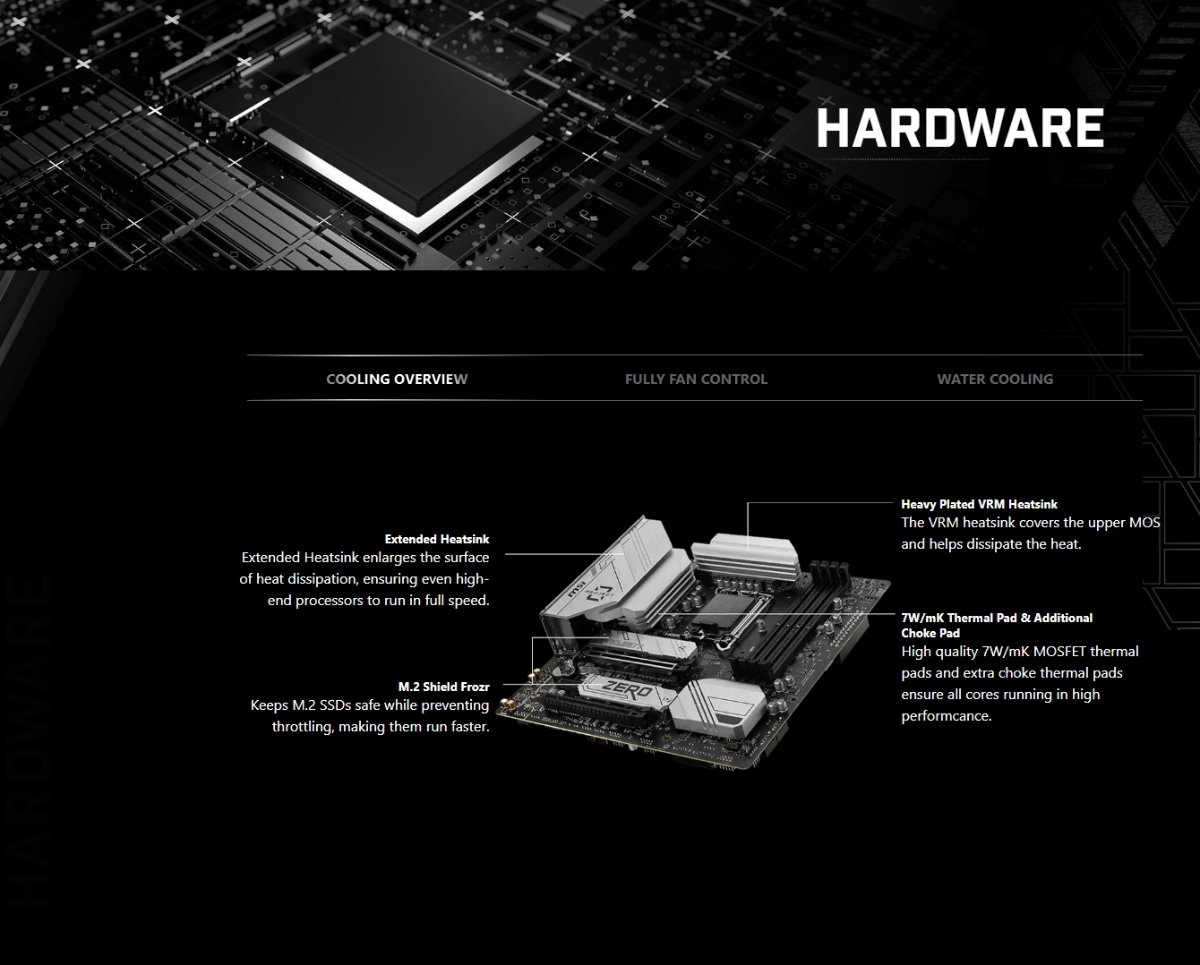 MSI MAG B760M PROJECT ZERO m-ATX Motherboard