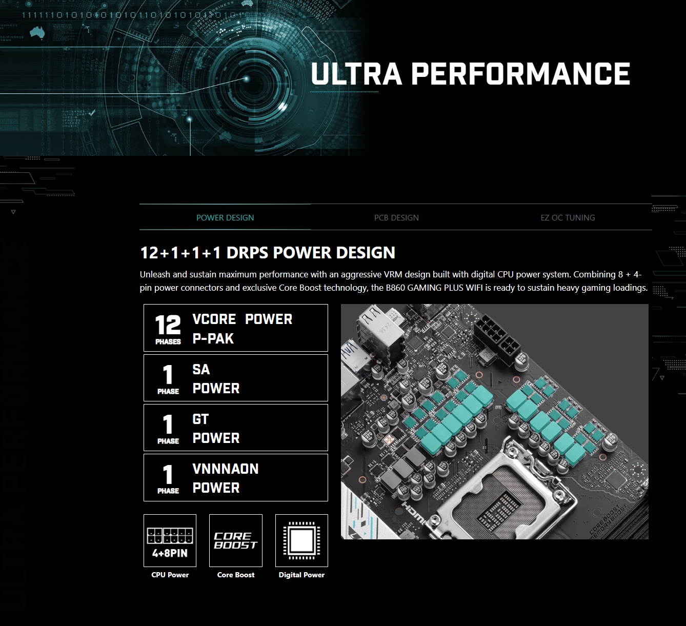 MSI MAG B860 GAMING PLUS WIFI ATX Motherboard