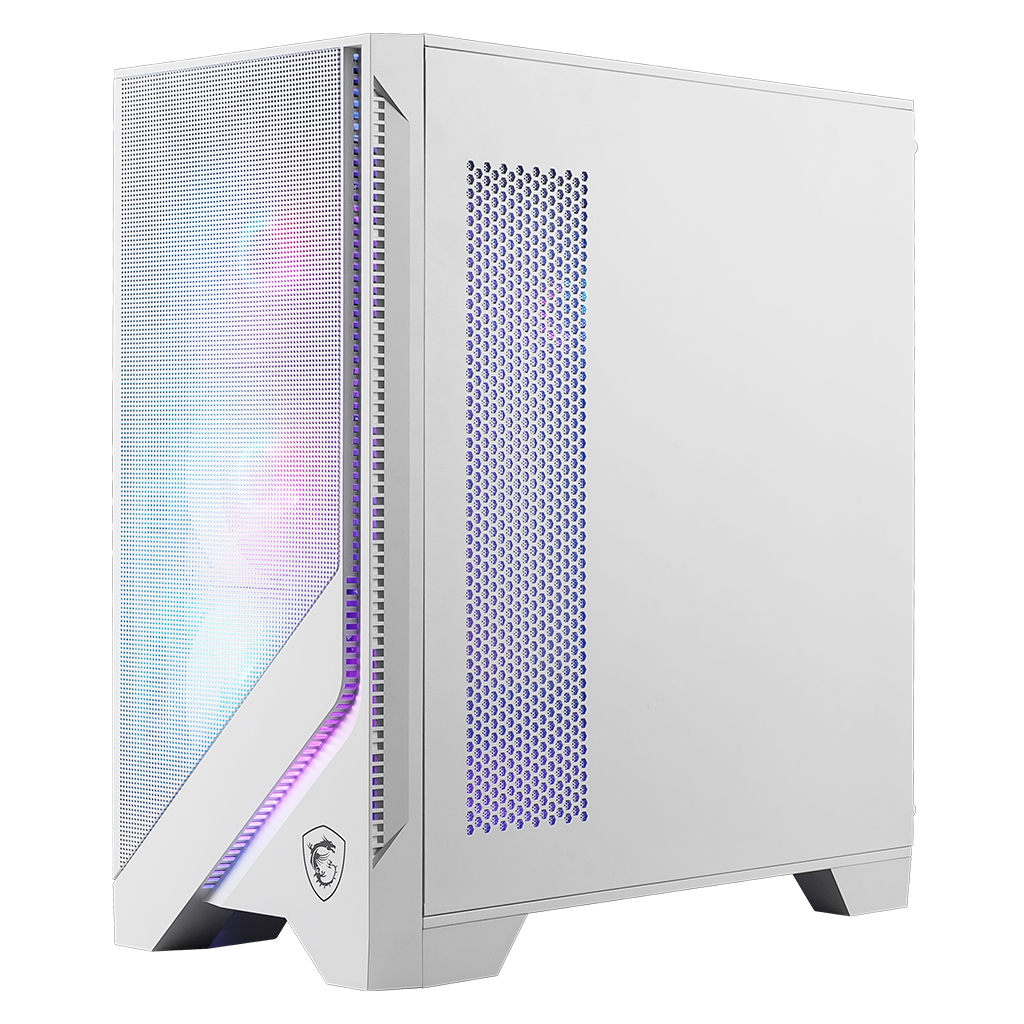 ほぼ未使用 MSI MAG FORGE 320R AIRFLOW WHITE MAG FORGE 320R AIRFLOW / WHITE | Gaming Case | BEYOND THE POWER