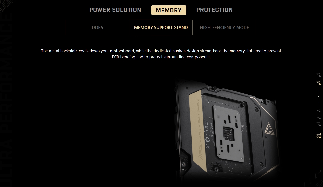 MSI MEG X870E ACE MAX AM5 ATX Motherboard