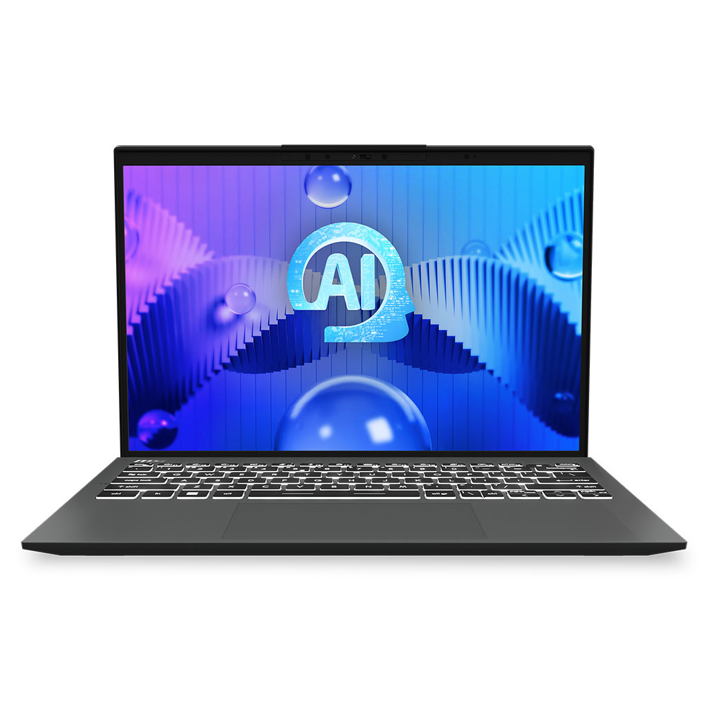 MSI Prestige 13 AI Evo A1M 13.3" 2.8K OLED AI Laptop Core Ultra 7 165H vPro 16GB 512GB W11P(Prestige 13 AI A1MG VPRO-257AU) - 0