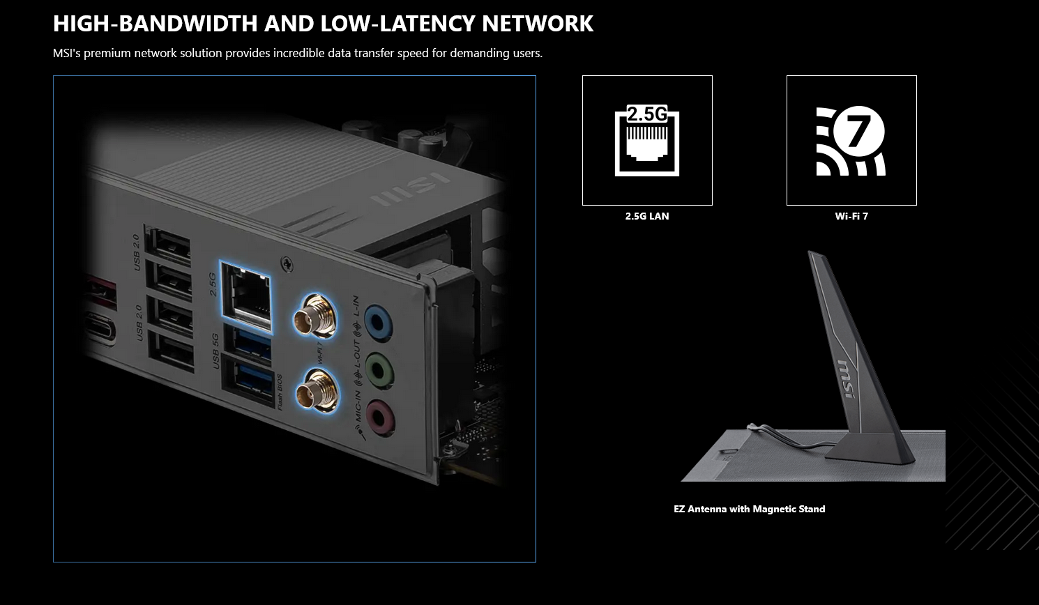 MSI PRO B840-P WIFI AM5 ATX Motherboard