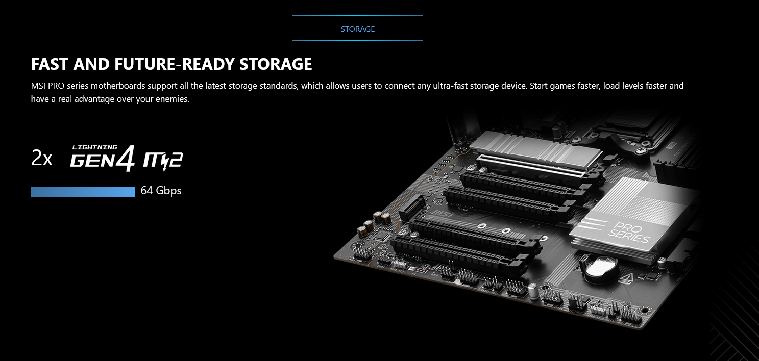 MSI PRO B840-P WIFI AM5 ATX Motherboard