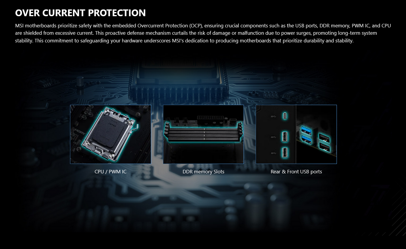 MSI PRO B840-P WIFI AM5 ATX Motherboard