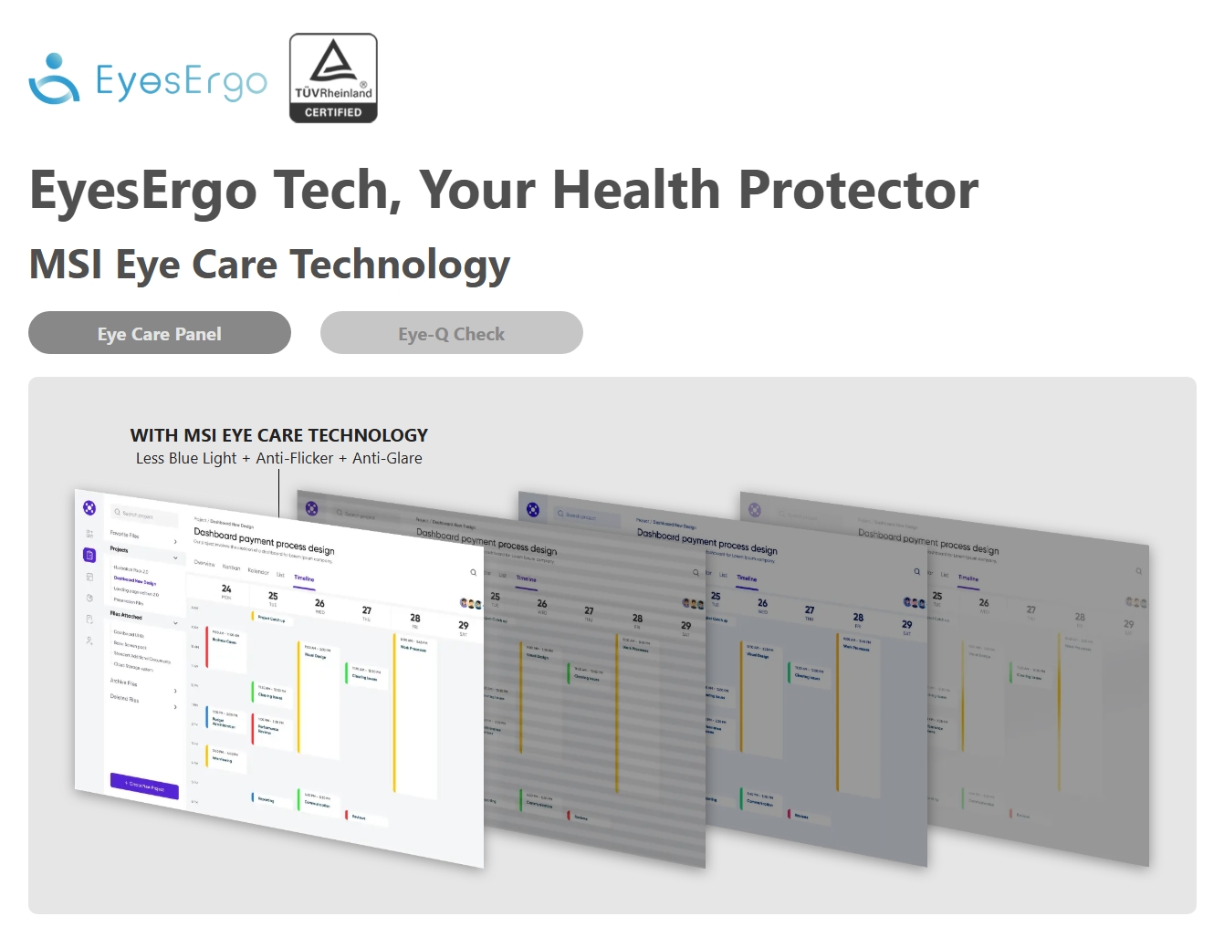 MSI PRO MP242 E14A 23.8" 144Hz FHD 1ms Adaptive Sync IPS Business Monitor