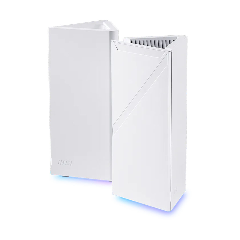 Bmsi Router MSI Roamii BE Pro WIFI 7 Mesh Router System - 2 Pack - MRBE110 | Mwave